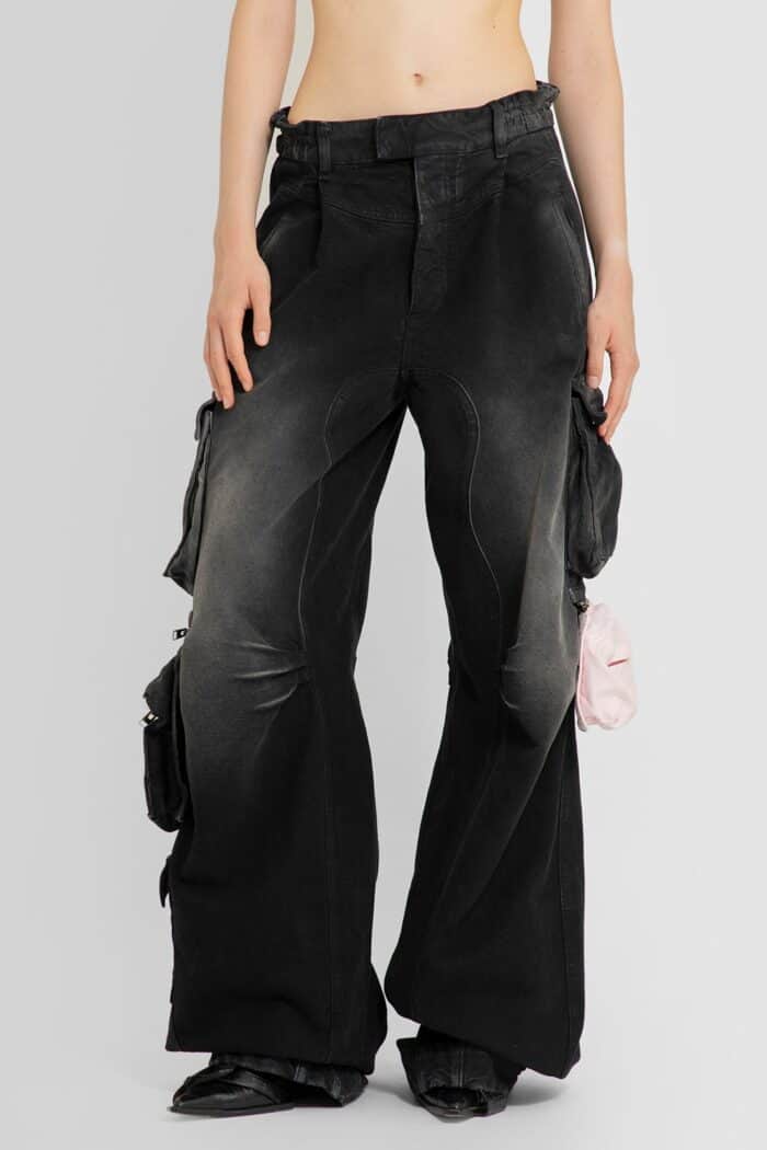 SSHEENA Denim Cargo Trousers