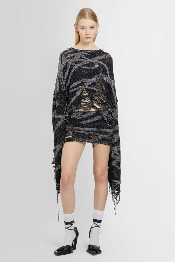 ssheena destroyed skirt SSHEENA Destroyed Skirt