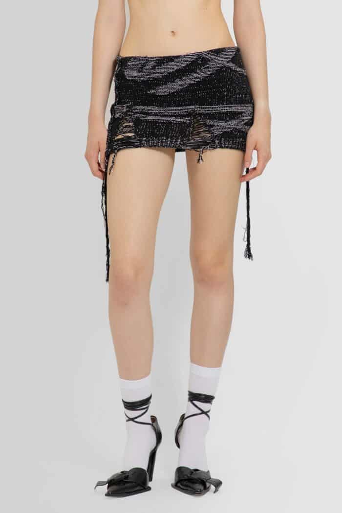 ssheena destroyed skirt SSHEENA Destroyed Skirt