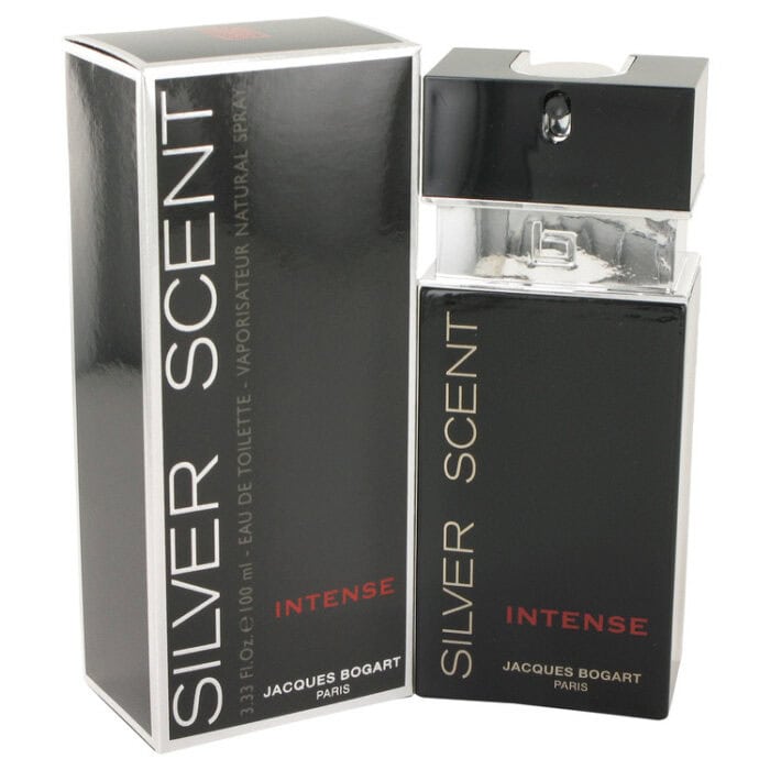 Silver Scent Intense By Jacques Bogart - Eau De Toilette Spray 3.33 Oz