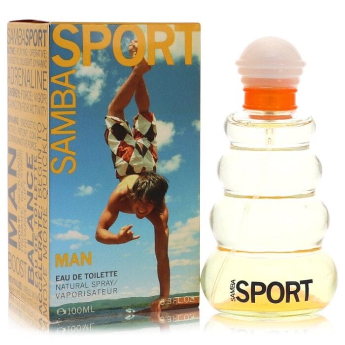 Samba Sport By Perfumers Workshop - Eau De Toilette Spray 3.3 Oz - Image 1