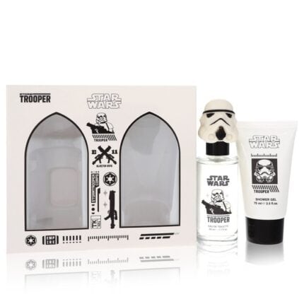 Star Wars Stormtrooper 3D By Disney - Gift Set (New Packaging) --- 1.7 Oz Eau De Toilette Spray + 2.5 Oz Shower Gel