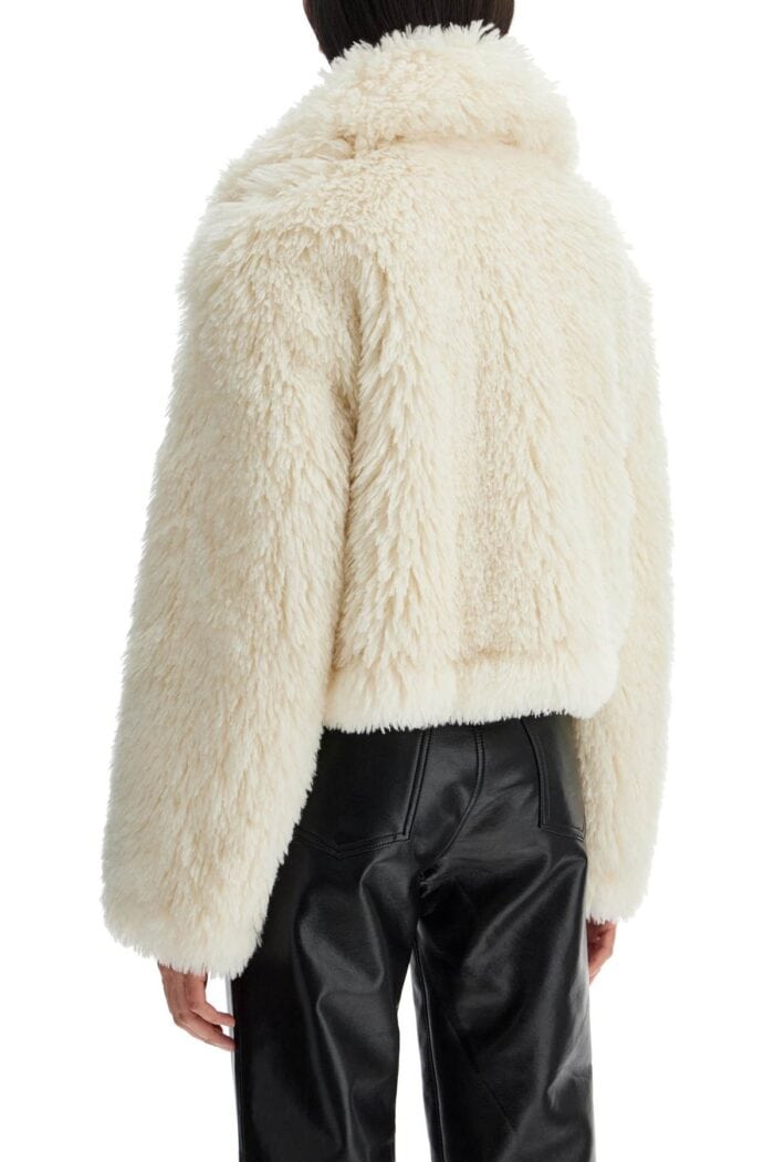 STAND STUDIO Samara Faux Fur Jacket