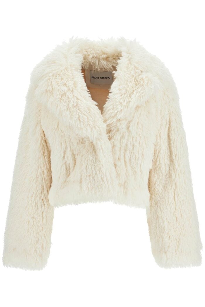 STAND STUDIO Samara Faux Fur Jacket