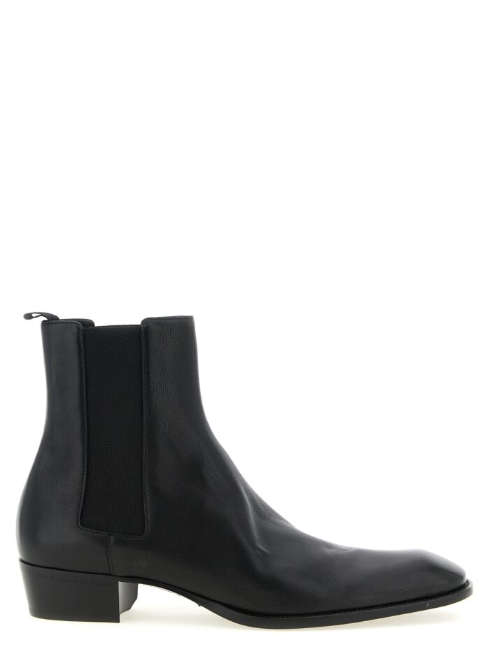 saint laurent 'stanton' ankle boots Saint Laurent 'Stanton' Ankle Boots