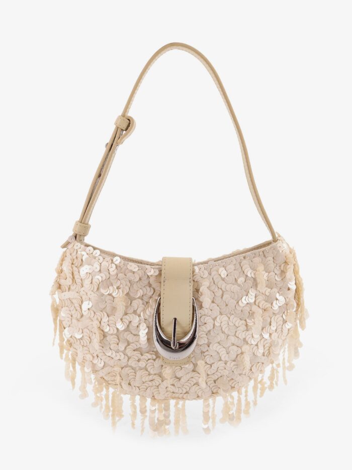 STAUD Alana Bag Shoulder Bag With All-over Sequins