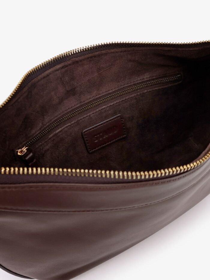 STAUD Demy Shoulder Lather Shoulder Bag