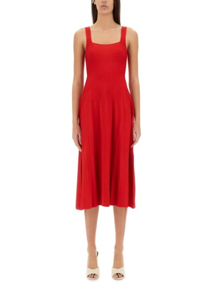 STAUD "ELLISON" DRESS
