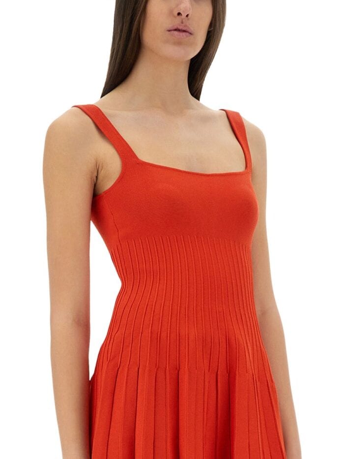 STAUD "ELLISON" SHORT DRESS