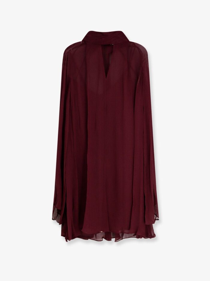 staud esther viscose mini dress STAUD Esther Viscose Mini Dress