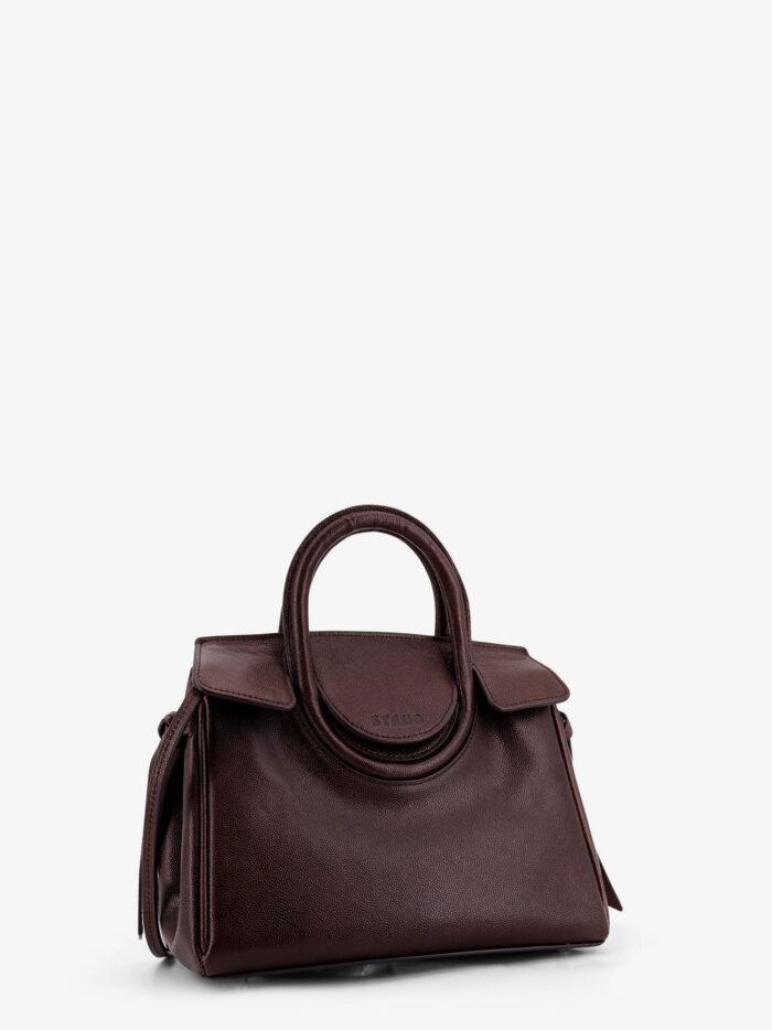 STAUD Maude Leather Crossbody Bag
