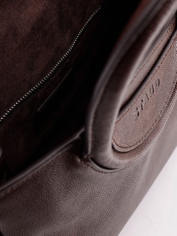 STAUD Maude Leather Crossbody Bag