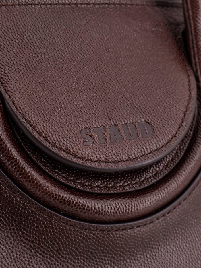 STAUD Maude Leather Crossbody Bag