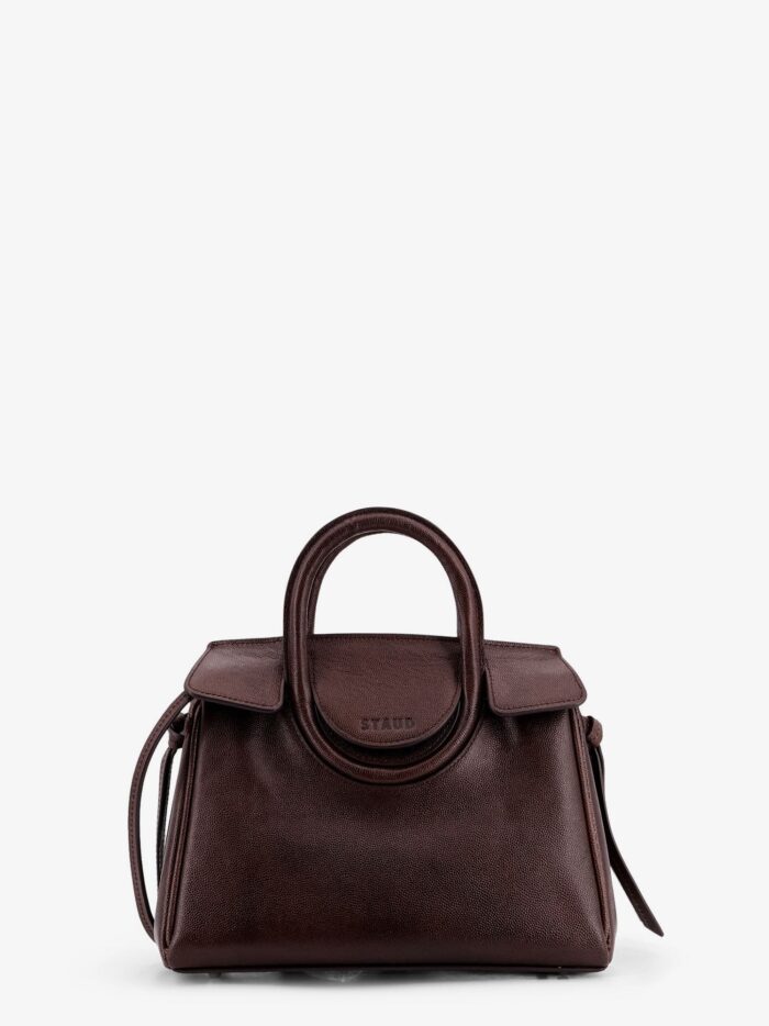 STAUD Maude Leather Crossbody Bag