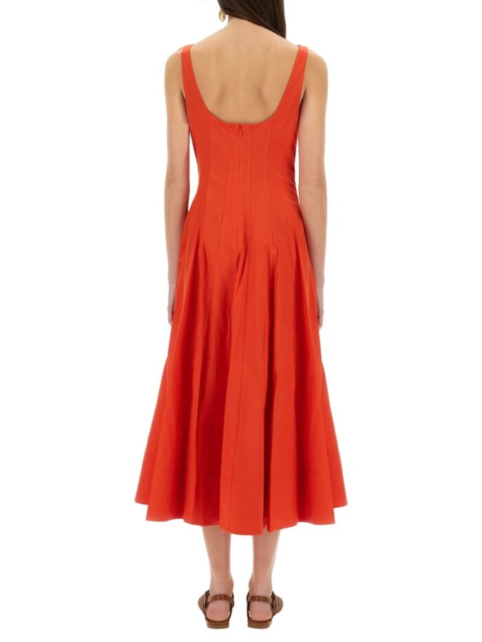 STAUD MIDI DRESS "WELLS"