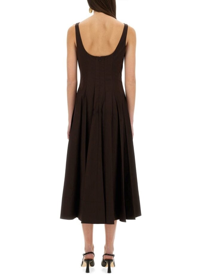 STAUD MIDI DRESS "WELLS"