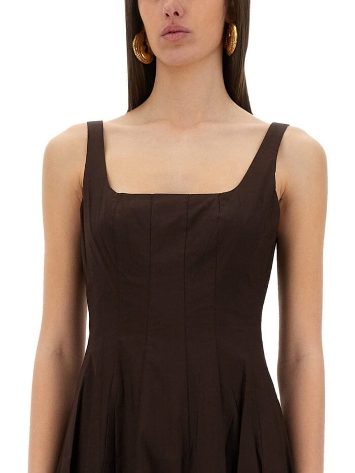 STAUD MIDI DRESS "WELLS"
