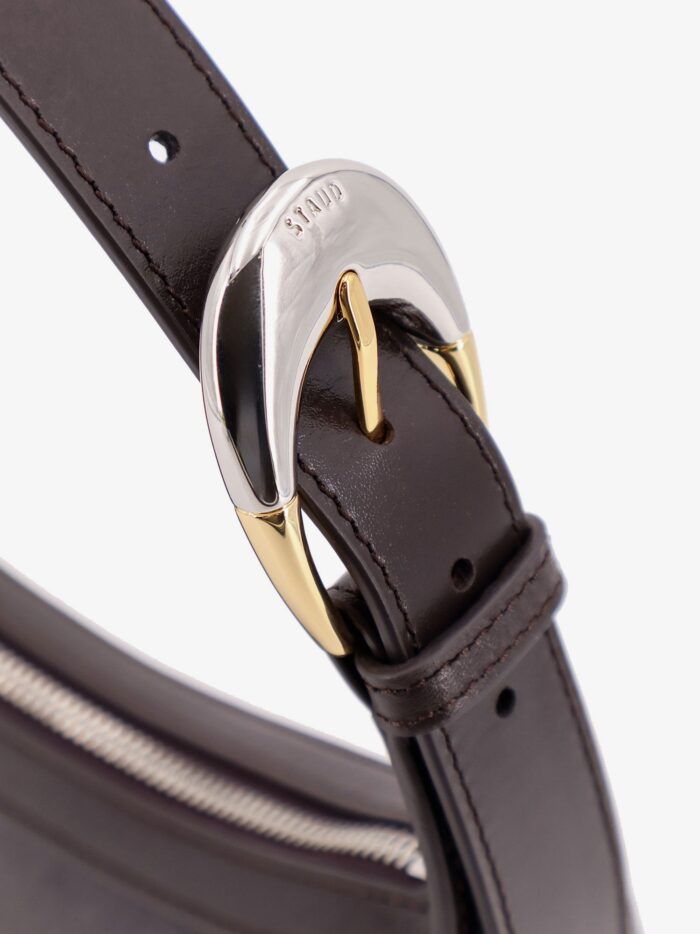 STAUD Owen Leather Shoulder Bag