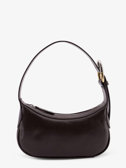 STAUD Owen Leather Shoulder Bag