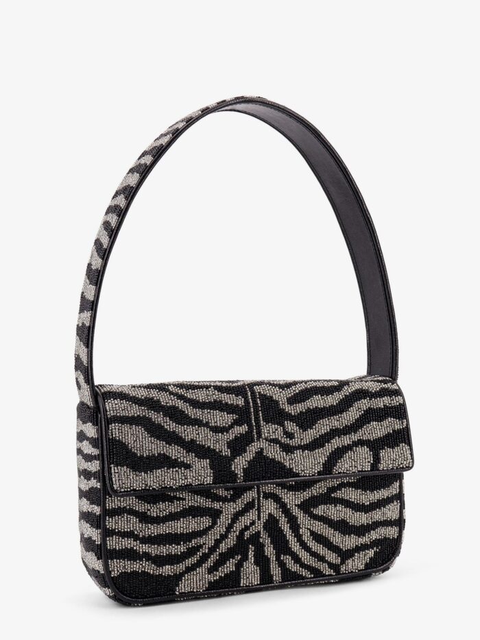 STAUD Tommy Beaded Bag Shoulder Bag With All-over Beads