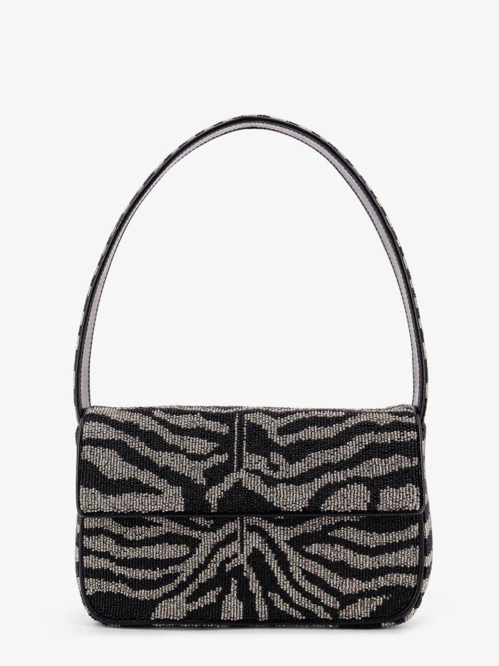 STAUD Tommy Beaded Bag Shoulder Bag With All-over Beads