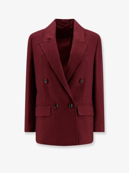 STELLA MAXWELL X MARELLA Double-breasted Wool Blend Blazer