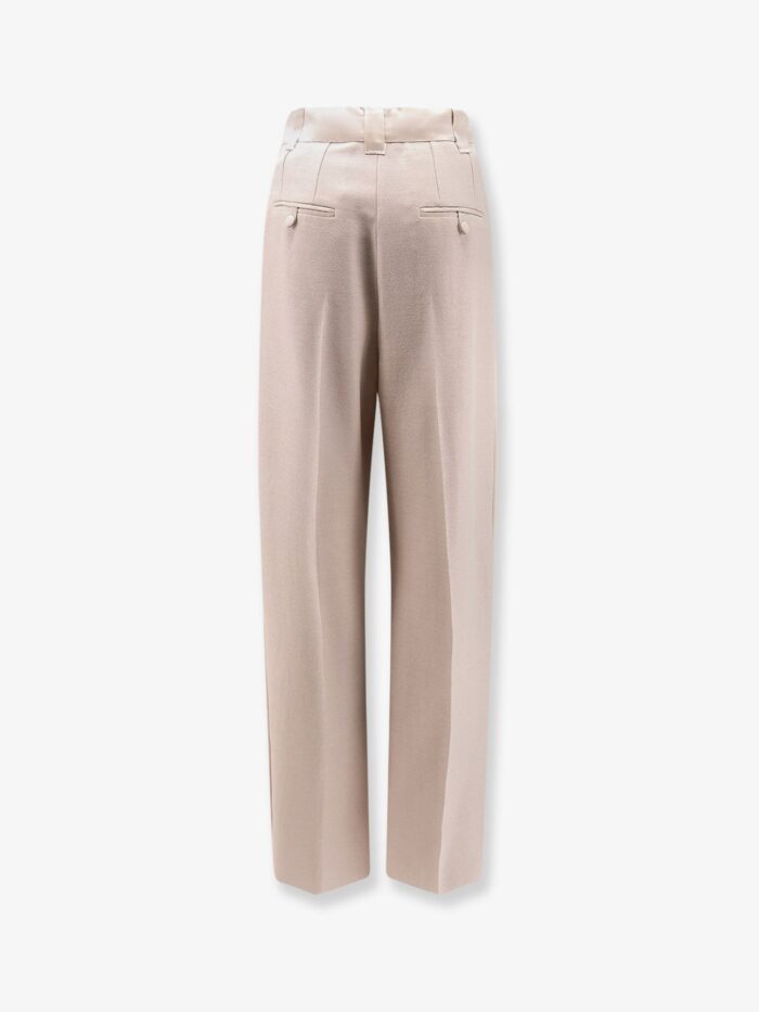 STELLA MAXWELL X MARELLA Wool Blend Trouserw With Satin Profiles