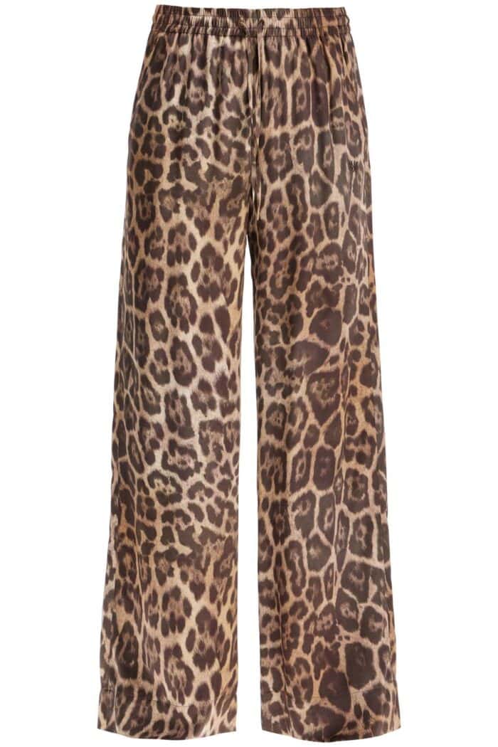 STELLA McCARTNEY Animal Print Pajama Style Pants