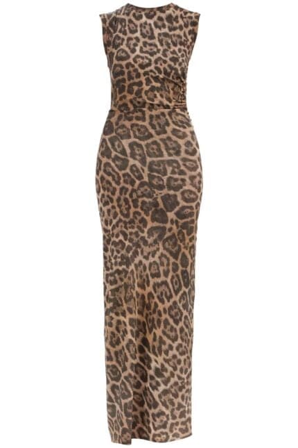 STELLA McCARTNEY 'animal Print Sleeveless Maxi Dress In