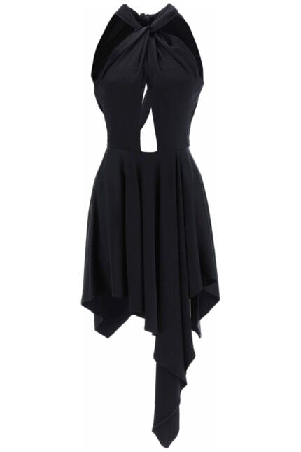 Stella Mccartney Asymmetrical Dress With Halterneck