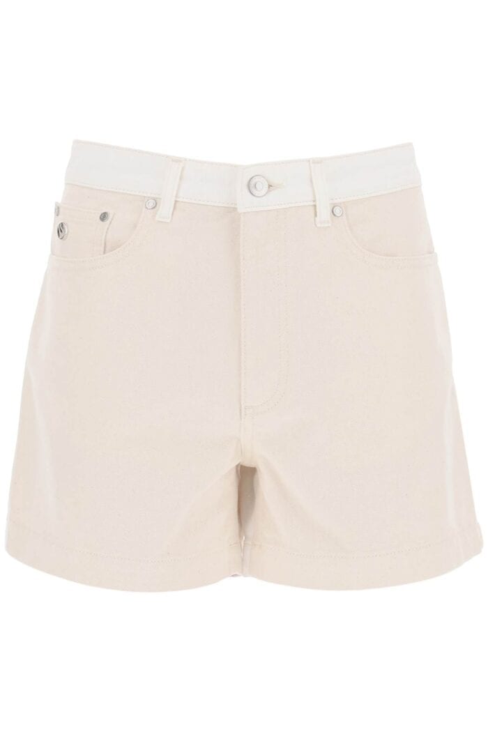 STELLA McCARTNEY Banana Denim Shorts