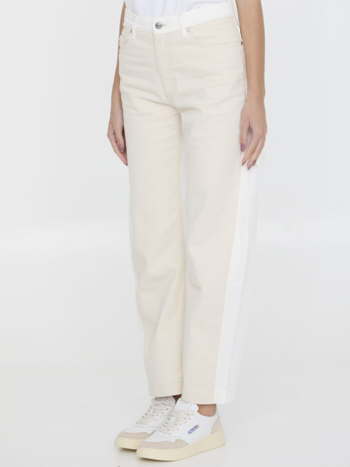 Stella Mccartney Banana leg Utility jeans