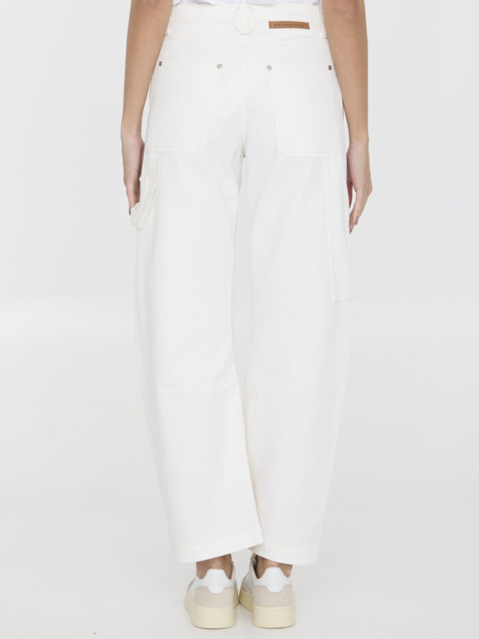 Stella Mccartney Banana leg Utility jeans