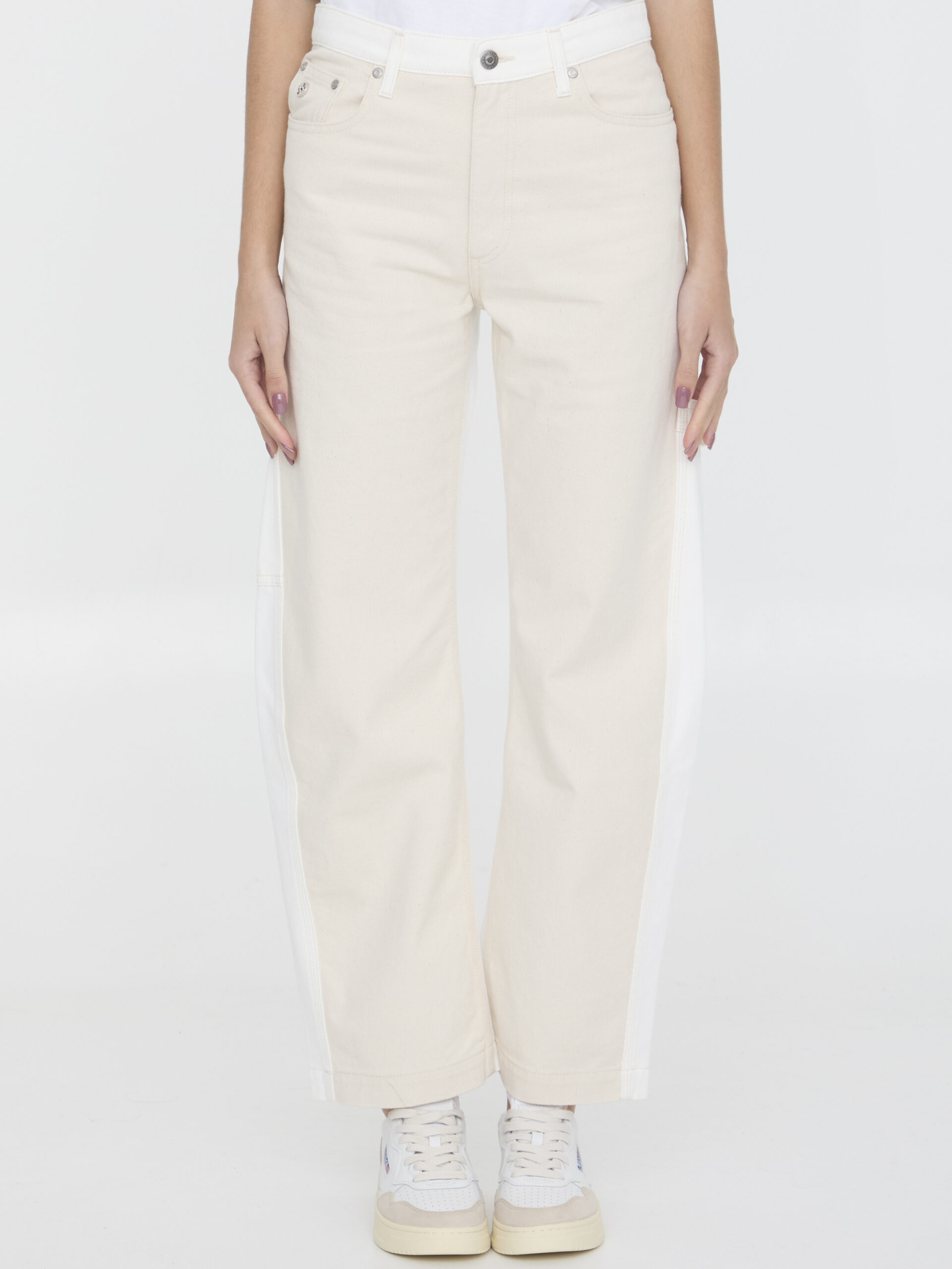 Stella Mccartney Banana leg Utility jeans