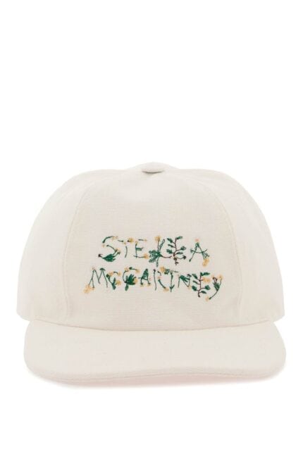 Stella Mccartney Baseball Cap With Embroidered Logo