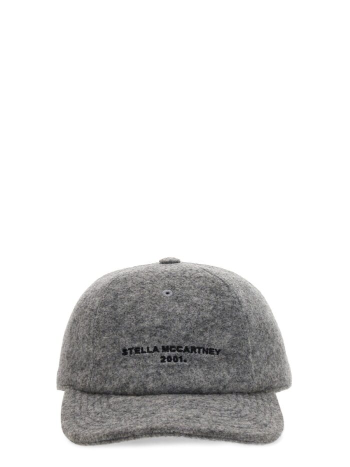 Stella Mccartney BASEBALL HAT WITH LOGO EMBROIDERY