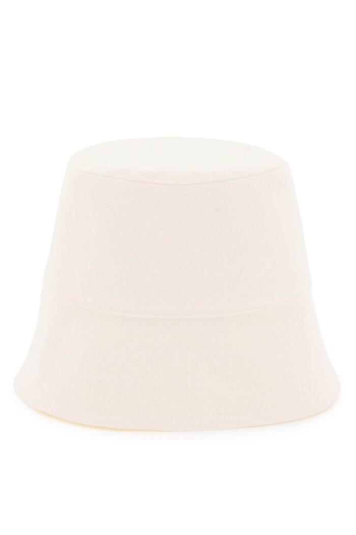 Stella Mccartney Bucket Hat With Floral Logo Embroidery