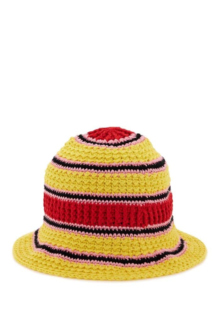 Stella Mccartney Cotton Crochet Bucket Hat