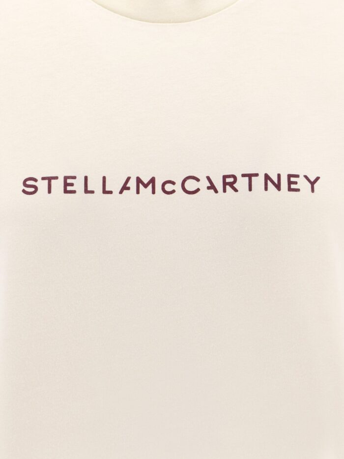 Stella Mccartney Cotton T-shirt With Logo Print