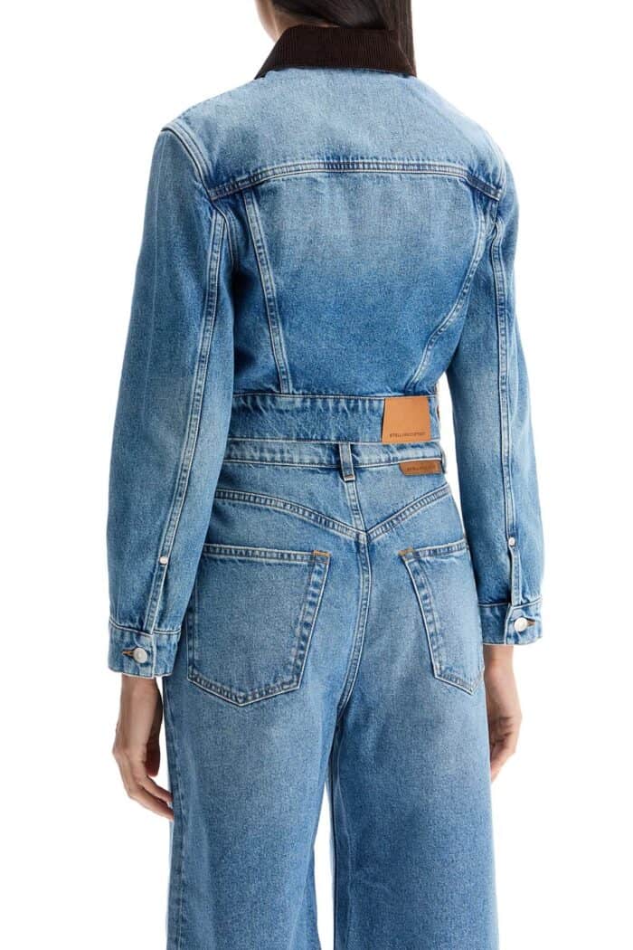 STELLA McCARTNEY Cropped Denim Jacket For Women