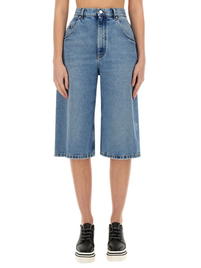 Stella Mccartney DENIM BERMUDA SHORTS