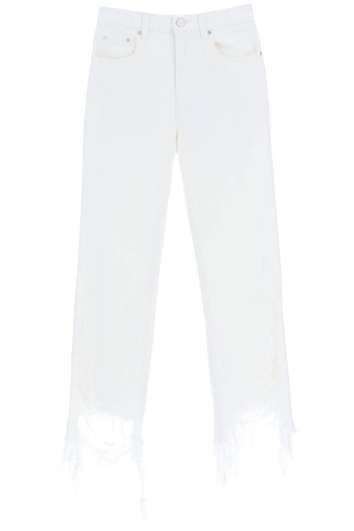 Stella Mccartney Destroyed Hem Jeans