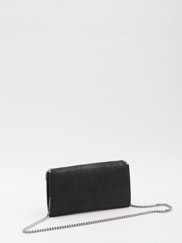 Stella Mccartney Falabella continental wallet on chain