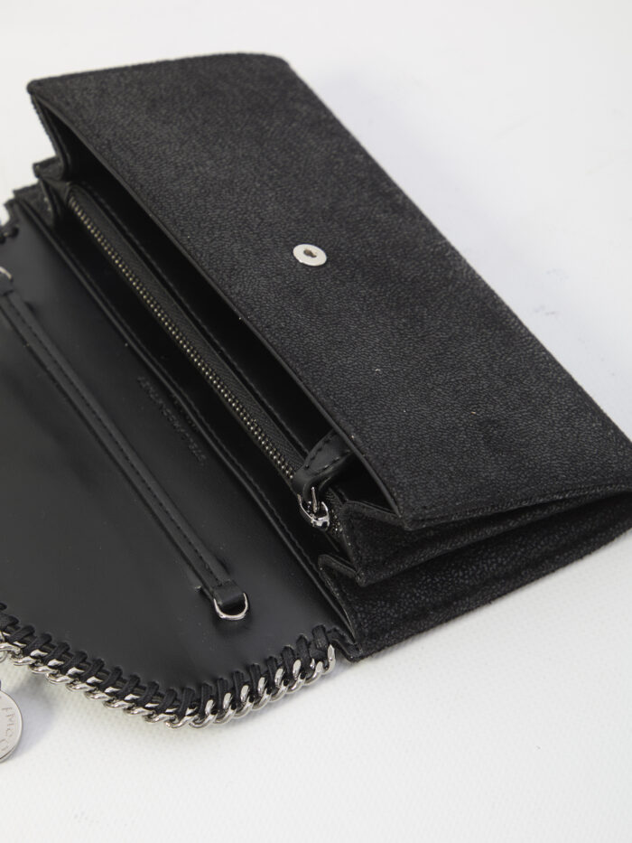Stella Mccartney Falabella continental wallet on chain