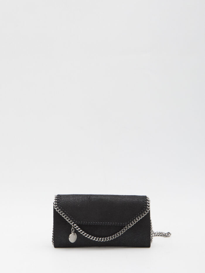 Stella Mccartney Falabella continental wallet on chain