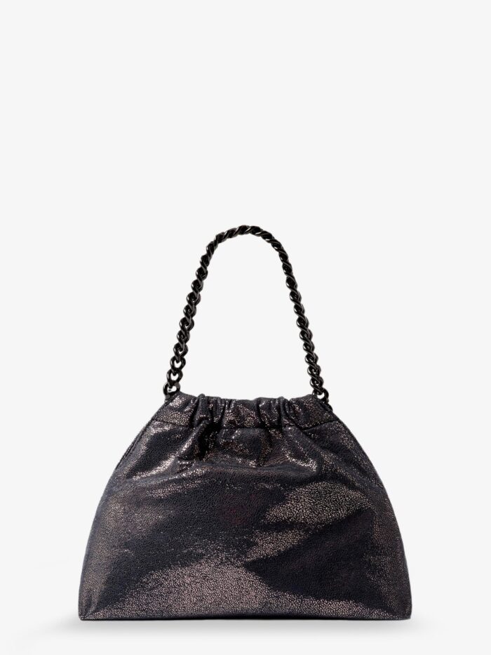 Stella Mccartney Falabella Eco Shiny Dotted Chamois Fabric Shoulder Bag