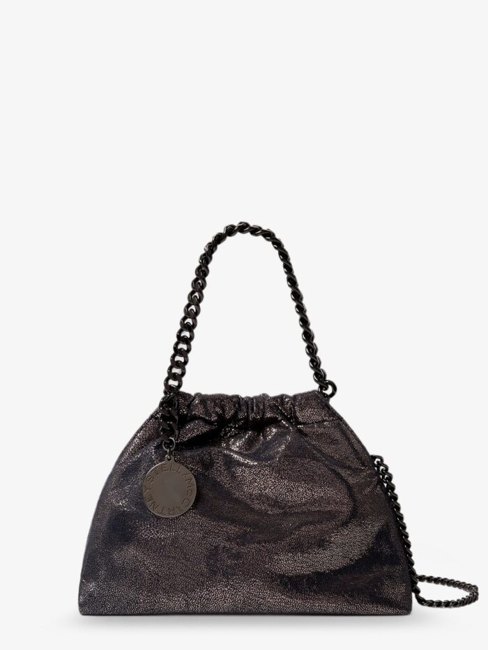 stella mccartney falabella eco shiny dotted chamois fabric shoulder bag Stella Mccartney Falabella Eco Shiny Dotted Chamois Fabric Shoulder Bag