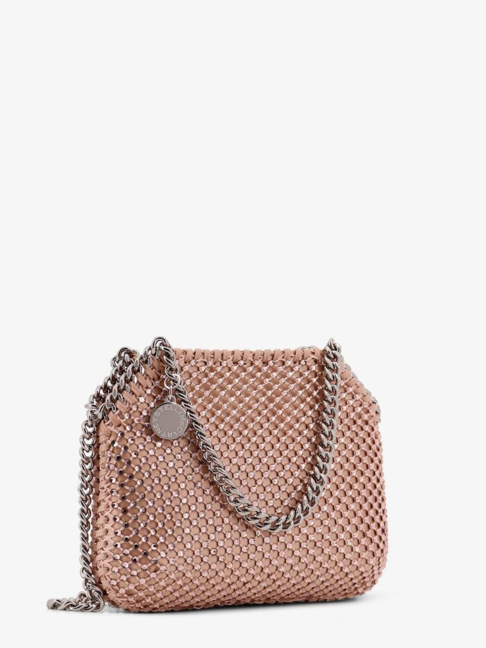 Stella Mccartney Falabella Mini Mesh And Crystal Crossbody Bag