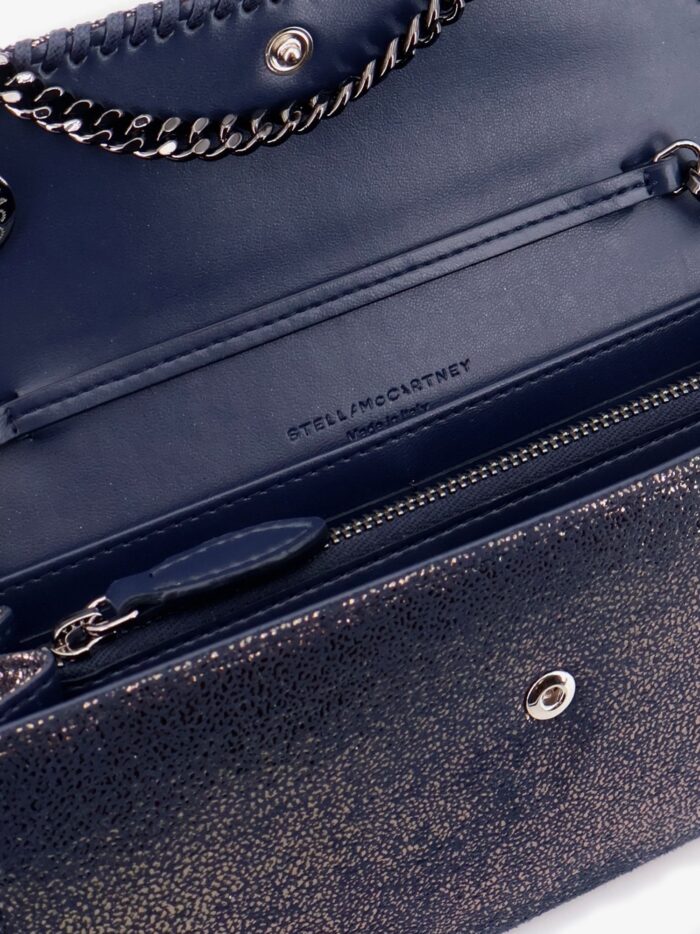 Stella Mccartney Falabella Shaggy Deer Fabric Wallet