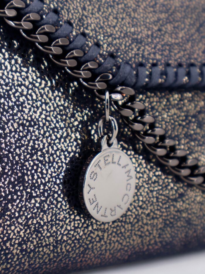 Stella Mccartney Falabella Shaggy Deer Fabric Wallet